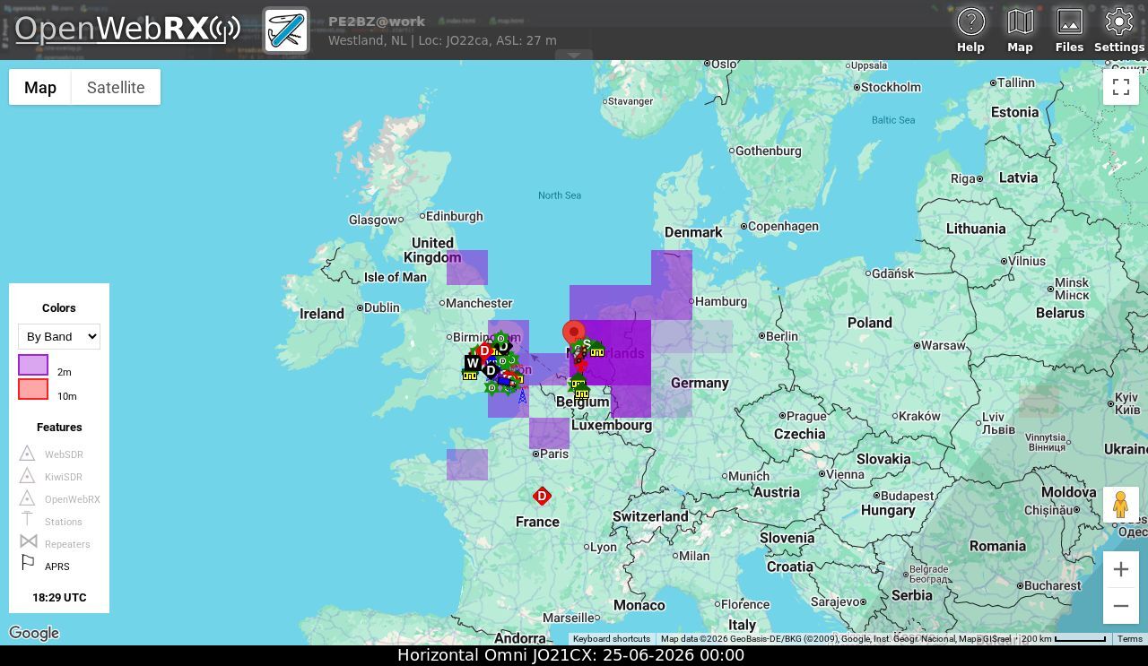 OpenWebRX Naaldwijk