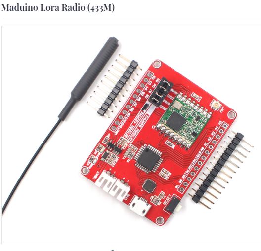 Afbeelding Maduino board